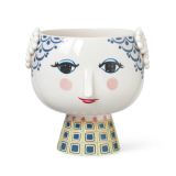 Bjørn Wiinblad Eva Pot sur pied Ø21 cm Bleu