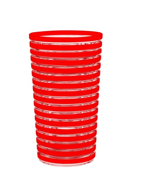 Zak!Designs Swirl Drinkbeker - 36 cl - Rood