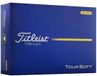 Titleist Tour Soft Ballen Geel 2026 - Pak van 12
