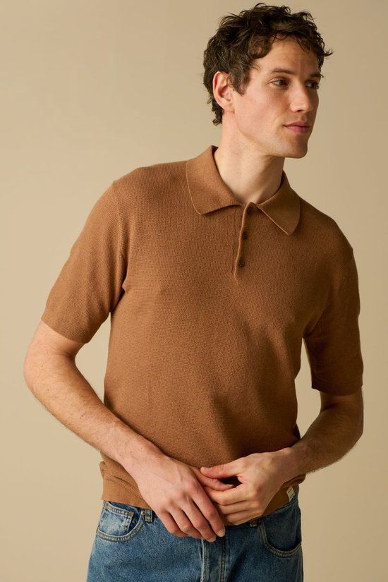 Sissy-Boy Bruine kasjmier polo