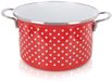 Orion Tecka Serie - Panneau émaillé - 22 cm - 4 L - Couleur rouge