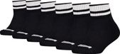 Puma - Kids Sokken in kwartlengte - 6 Pack - Maat 35-38