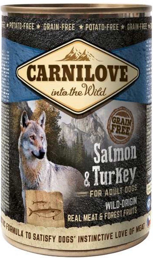 Carnilove Zalm & Kalkoen Adult - Hondenvoer - 1 x 400g