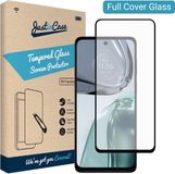 Just in Case Motorola Just in Case Gehard Glas Edge To Edge Screenprotector Motorola Moto G62 5G Zwart