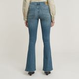 G-Star 3301 Flare Wmn Dames Jeans Faded Icy Blue 24/30