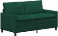 vidaXL Bank Donkergroen Fluweel 156 x 81 x 87,5 cm