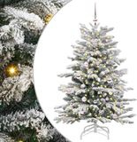 vidaXL Sapin de Noël artificiel Blanc 150 cm