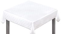 HAFT tafelkleed, polyester, wit