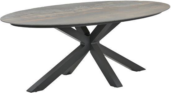 Garden Impressions Scotland Tuintafel Rome Bronze - 230x115 cm