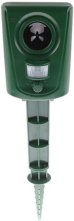 isotronic Kattenverjager - Ultrasone Hond-/Kat-/Marterverjager 16 - 60 kHz - Groen