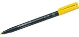 Staedtler 317-1 Permanente Marker Geel 1 Stuk(s)