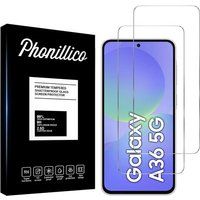 Phonillico® Samsung Galaxy A36 5G Gehard Glas (2 stuks)
