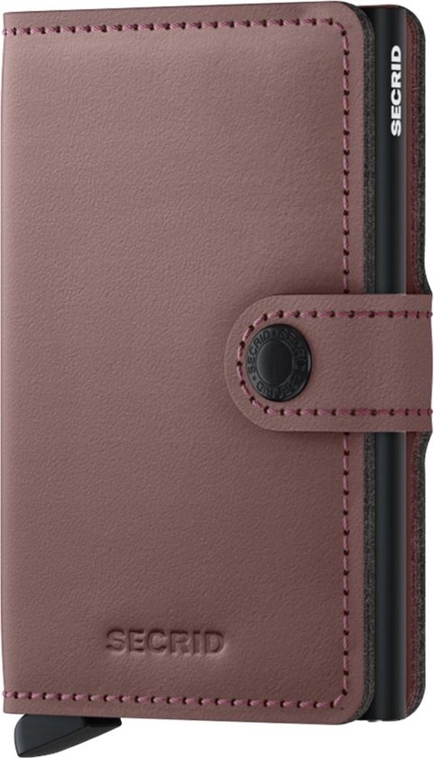 Secrid Miniwallet Pasjes Portemonnee Matte Rose