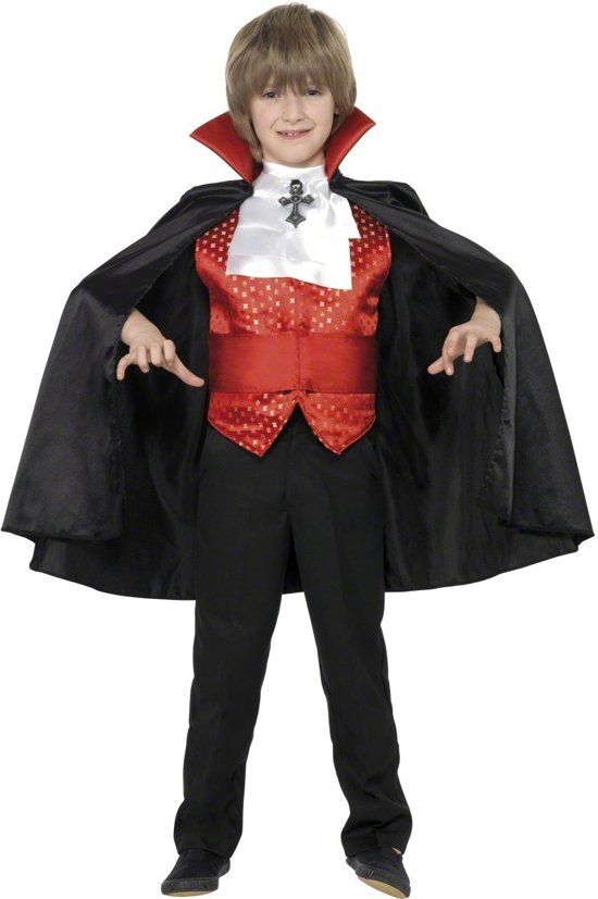 Generik Vampierenkostuum voor kinderen Halloween - Kinderkostuums - 122/134