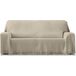 ECOMMERC3 Multifunctionele sprei, omkeerbaar, 230 x 260 cm, jacquard, met franjes, natuurlijke kleuren