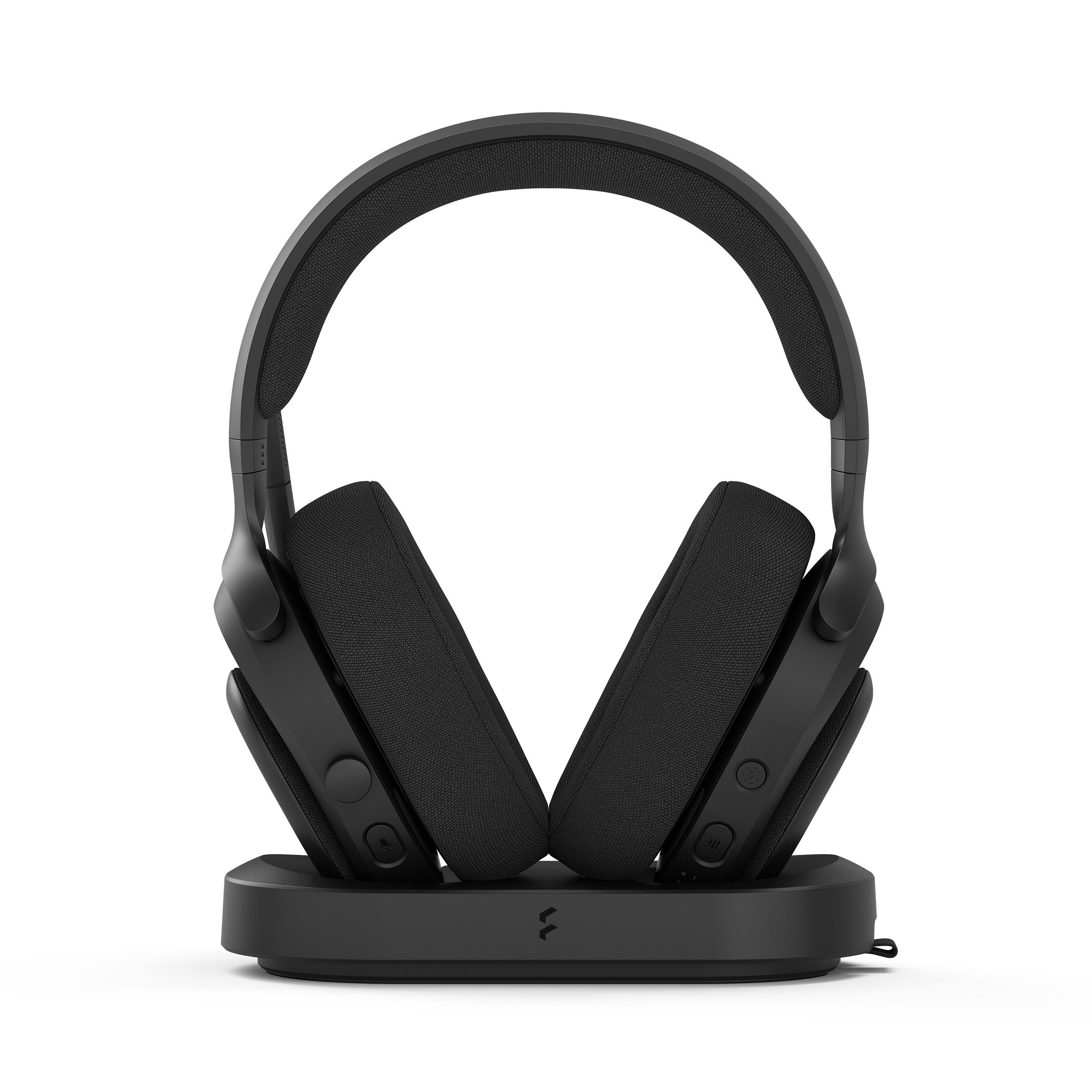 Fractal Design Scape Dark Headset - Wireless - Bluetooth 5.3 - 24-bit/96 kHz - Detachable microphone - With charging station