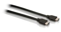 Philips SWV2432W HDMI-kabel met Ethernet, 1,5 m, Zwart