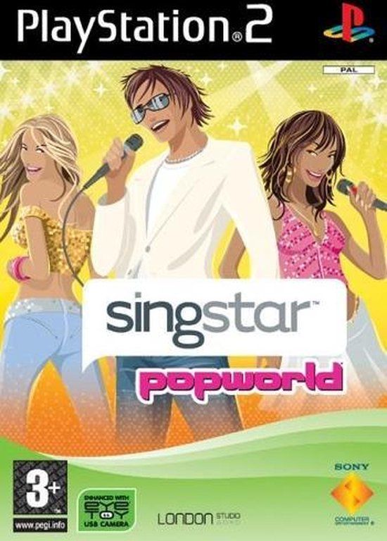 SingStar Popworld - PlayStation 2