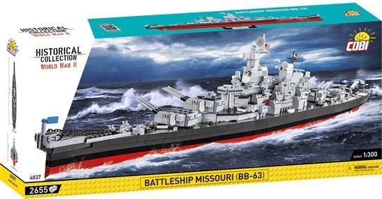 COBI 4837 Battleship USS Missouri BB-63