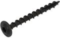 Blackline - Vis à tête de compteur - TX-30 - 6 x 40mm - Noir - Entièrement fileté (10 pièces)