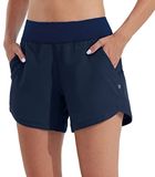 Merkloos / Sans marque Zwemshorts Dames - Boardshorts - Strand Vrije Tijd - Snelle Droging - 5 inch - Zwart
