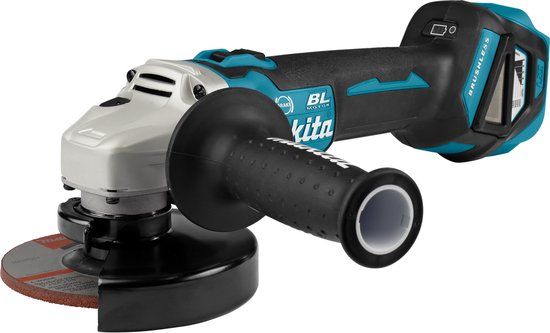 Makita DGA513Z - 18V Haakse slijper - 125mm - Body - Zonder accu's en lader