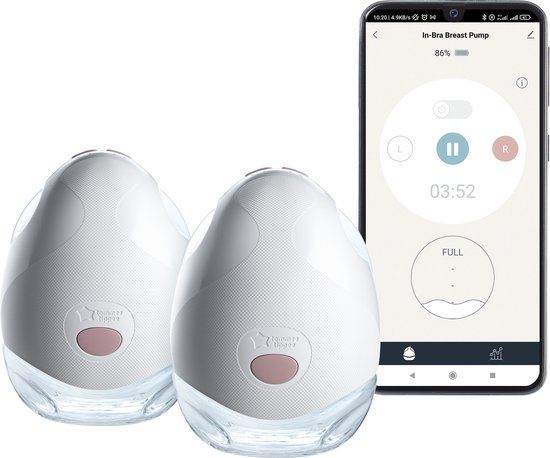 Tommee Tippee Made for Me Dubbele elektrische draagbare borstkolf