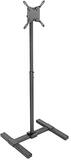 RICOO FS0522 Tv-standaard, kantelbaar, telescopisch, 13-42 inch (33-107 cm), standaard flatscreen-televisie, telescoop, VESA 75 x 75-200 x 200 cm, zwart