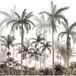 Papier peint panoramique Forêt tropicale 130 cm x 130 cm