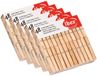 Merkloos Wasknijpers - 240 stuks - Hout - Bruin