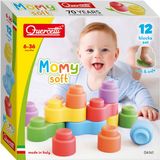 Quercetti Momy Soft Stapelblokken 12-delig Kleurrijk Hout