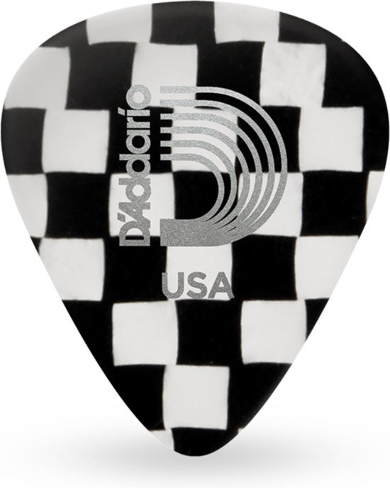 Planet Waves Extra zware dambord Celluloid gitaar Picks (Pack van 10)