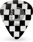 D'Addario D'Addario 1CCB7-10 Checkerboard Picks - 1.25mm - 10 Pack