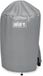 Dailygoods Housse de barbecue imperméable Ronde Housse Légère Respirante Résistante aux UV 47 cm Noir Polyester