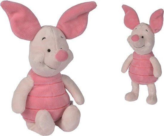 Simba Toys Piglet 25cm - Disney Knuffel - Winnie the Pooh Knuffel