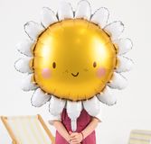 Party-Decoration Partydeco Folieballon zon (90 cm)