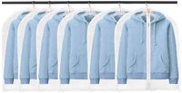 BangShou 6-pack kledinghoezen, transparant