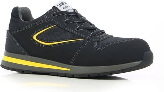 safety jogger Turbo S3 Zwart Geel Werkschoenen Uniseks 45