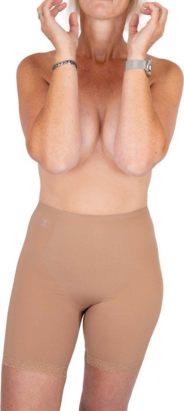 NOMI Shapewear - High Waist Shaping Shorts - Cinnamon - Size S