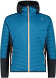 CMP Hybride jas met capuchon pour hommes, bleu, taille 56