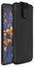 mumbi Echt leren hoesje compatibel met Motorola Moto G7 hoes leer tas case wallet, zwart