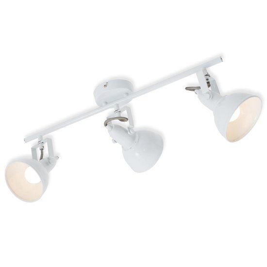 Briloner Leuchten SOFT Plafondlamp - 3 -lichts - Spots Draai en kantelbaar - E14 - Metaal - Wit