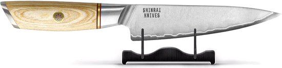 Shinrai Knives Japan Shinrai Knives - Hikari Damascus Officemes 13 cm
