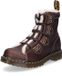 Dr. Martens dames veterlaars donkerbruin