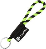 mia mai Tubular Lanyard (Geel/Zwart, 15 cm), Sleutelhanger