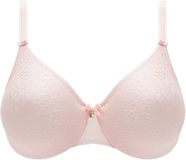 Chantelle Lingerie - Dames - Bh's - Minimizer bh - Medium ondersteuning - Voorgevormde cup - Met beugel - Maat 80D - Roze - Gebloemd