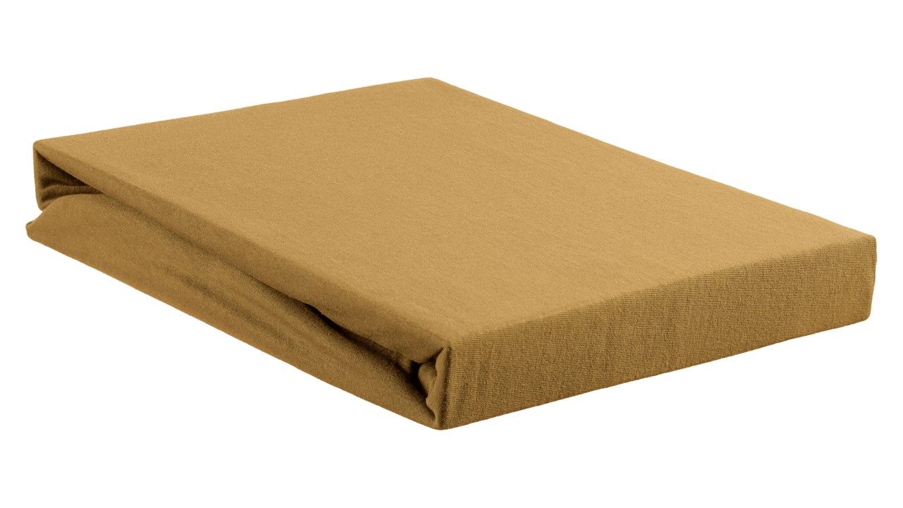 Beddinghouse Jersey Split-topper Hoeslaken - 160x220 cm - Yellow