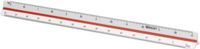 Westcott schaalstok - 30cm - schaal 1:2,5/5/10/20/50/100 - AC-E10164