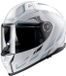 LS2 FF811 Vector II Alizer Mat Blanc Argent Casque intégral - Casque