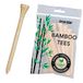 js LONGRIDGE BAMBOE TEES 83MM NATUURLIJK (85 stuks)